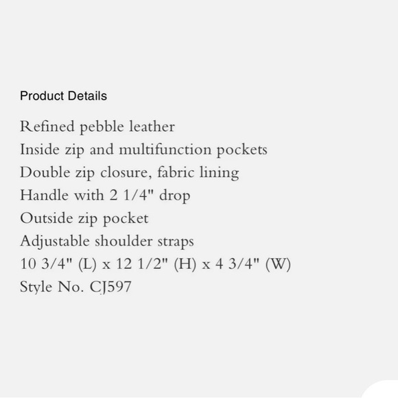 BNWT Coach backpack - Picture 15 of 15